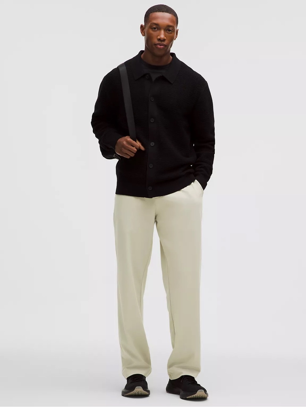 Lululemon Daydrift Classic-Fit Trouser Raw Linen Regular - Pull on Pant (Tan)